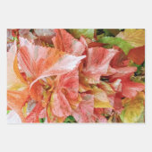 Botanische Geschenkpapier-Blätter Geschenkpapier Set (Vorderseite 3)