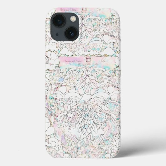 Botanische Geschmäcker: iPhone Case mit Sensitive (Rückseite)