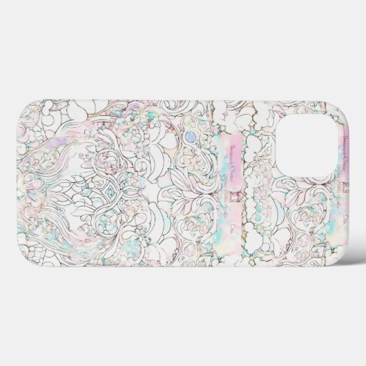 Botanische Geschmäcker: iPhone Case mit Sensitive (Rückseite (Horizontal))