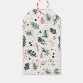 Botanische Gewohnheit Geschenkanhänger (Rückseite)