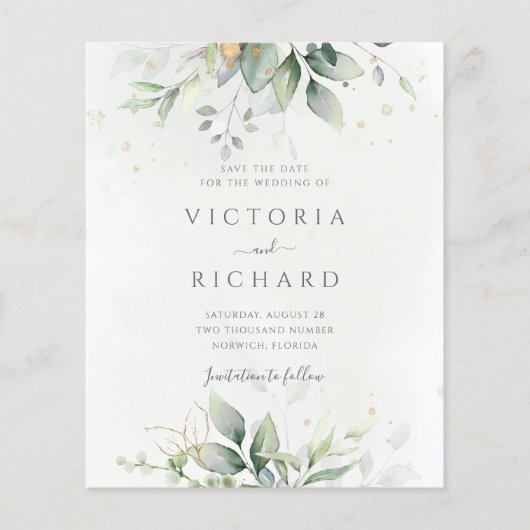 Botanische Goldgräber Save the Date (Vorderseite)