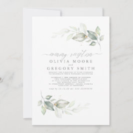 Botanische Grünanlage Abend Empfang Hochzeit Einladung