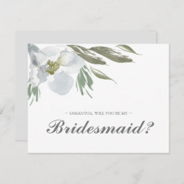 Botanische Grünanlage BRIDESMAID VORSCHLAG Karte