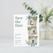 Botanische Grünflächen 3 Foto Save the Date (Stehend Vorderseite)