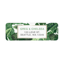 Botanische Grünhochzeit des tropischen Geländes