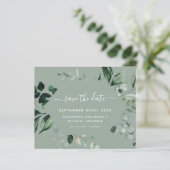 Botanische Grünpflanzen Sage Green Wedding (Stehend Vorderseite)
