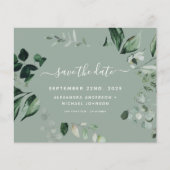Botanische Grünpflanzen Sage Green Wedding (Vorderseite)