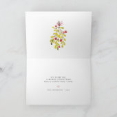 Botanische Grünpflanzen Weihnachten (Innenseite)