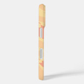 Botanische Hand zeichnend Blumenname Personalisier Case-Mate iPhone Hülle (Rückseite / Rechts)