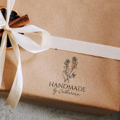 Botanische Handarbeit von (individuelle Name) Gummistempel