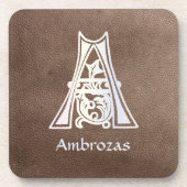 Botanische Hauptstadt A Getränkeuntersetzer (Vorderseite)