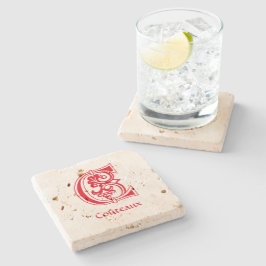 Botanische Hauptstadt C Steinuntersetzer