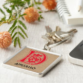 Botanische Hauptstadt D Schlüsselanhänger (Seite)