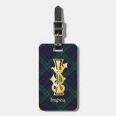 Botanische Hauptstadt des Mittelalters I Gepäckanhänger (Vorderseite vertikal)