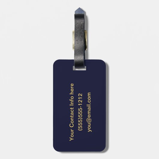 Botanische Hauptstadt des Mittelalters I Gepäckanhänger (Rückseite vertikal)