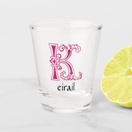 Botanische Hauptstadt des Mittelalters K Schnapsglas