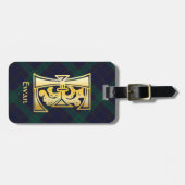 Botanische Hauptstadt E Gepäckanhänger (Vorderseite horizontal)