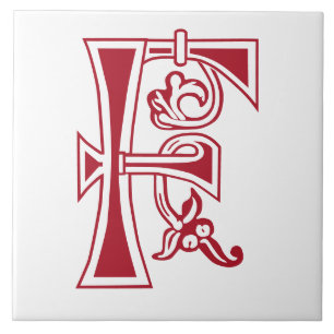 Botanische Hauptstadt F Fliese