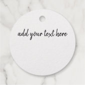 Botanische Hauptstadt F Geschenkanhänger (Rückseite)