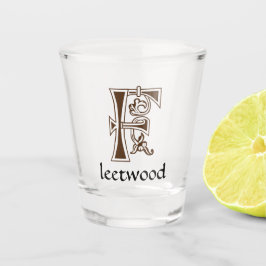 Botanische Hauptstadt F Schnapsglas