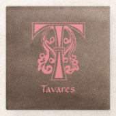 Botanische Hauptstadt Glasuntersetzer (Vorderseite)