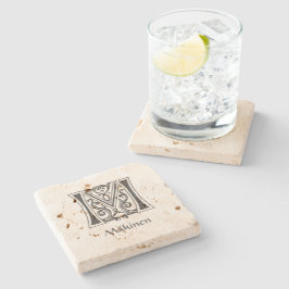 Botanische Hauptstadt im Mittelalter Steinuntersetzer