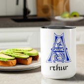 Botanische Hauptstadt im Mittelalter Tasse