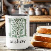 Botanische Hauptstadt im Mittelalter Tasse