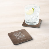 Botanische Hauptstadt S Getränkeuntersetzer (Rechte Seite)