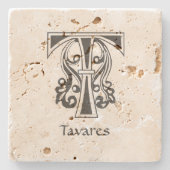 Botanische Hauptstadt Steinuntersetzer (Vorderseite)