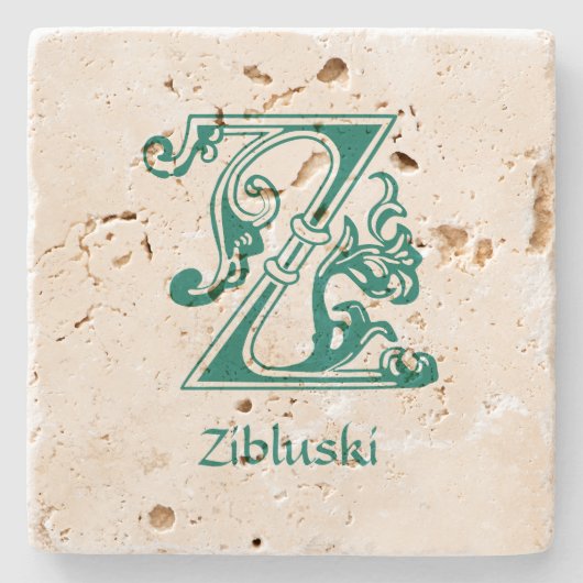 Botanische Hauptstadt Z Steinuntersetzer (Vorderseite)