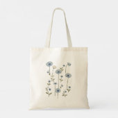 Botanische Henkeltasche Tragetasche (Rückseite)