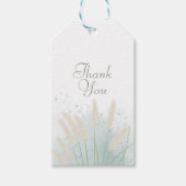 Botanische Hochzeit an der Küste Geschenkanhänger (Vorderseite)