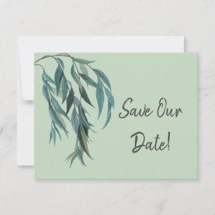 Botanische Hochzeit auf der Grünen Wiege Save The Date
