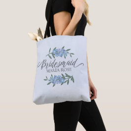 Botanische Hochzeit-Brautjungfrau Blumengeschenk Tasche