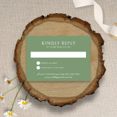 Botanische Hochzeit der eleganten Coneflower RSVP Karte