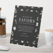 Botanische Hochzeit der Schwarzen Flora in Leichti Sockelschild (In SItu)