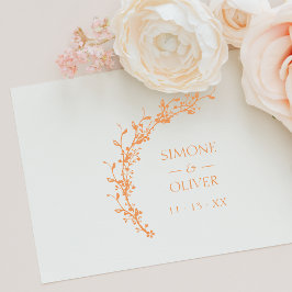 Botanische Hochzeit des Wreath Gummistempel