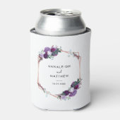 Botanische Hochzeit Dosenkühler (Kanne Vorderseite)
