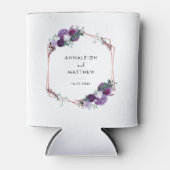 Botanische Hochzeit Dosenkühler (Vorderseite)