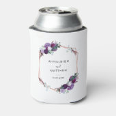 Botanische Hochzeit Dosenkühler (Kanne Rückseite)