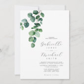 Botanische Hochzeit Einladung (Vorderseite)