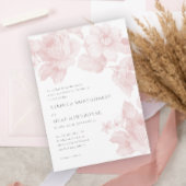 Botanische Hochzeit Einladung