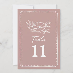 Botanische Hochzeit Einladung