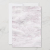 Botanische Hochzeit Einladung (Rückseite)