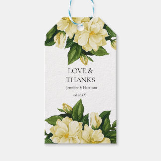 Botanische Hochzeit Geschenkanhänger