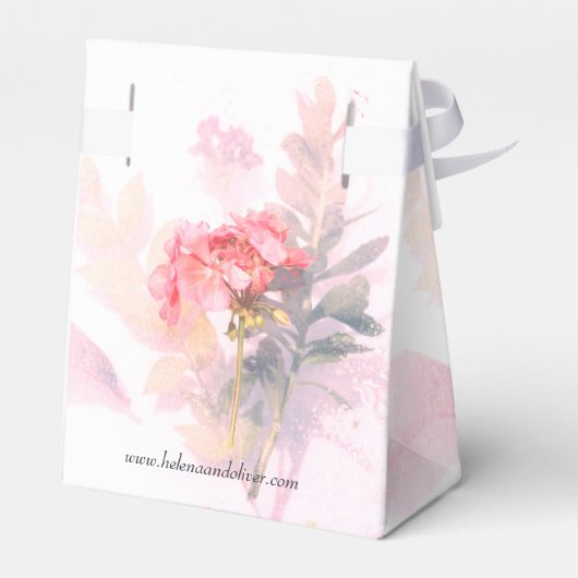 Botanische Hochzeit | Geschenkschachtel (Rückseite)