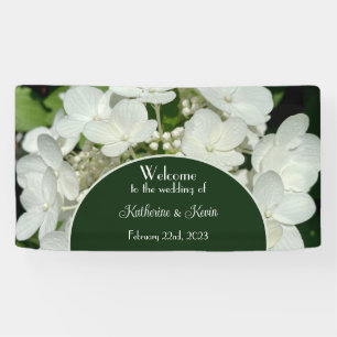 Botanische Hochzeit im eleganten Wald Banner