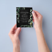 Botanische Hochzeit im Grünen Flyer (Gruppe)