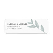 Botanische Hochzeit in Eleganform (Vorne)